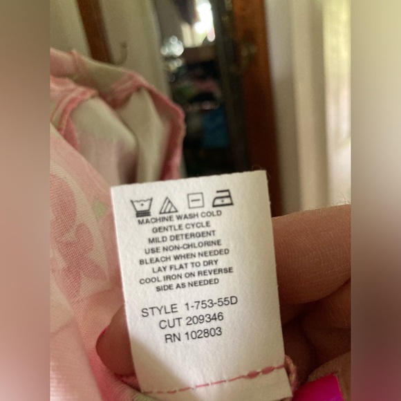 Vintage Tara Jones Floral Retro ‘60s Blazer Jacket 8P Like New PINK Lime Green - Picture 10 of 10